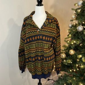 Vintage Natural‎ Issue Aztec Pullover Sweater